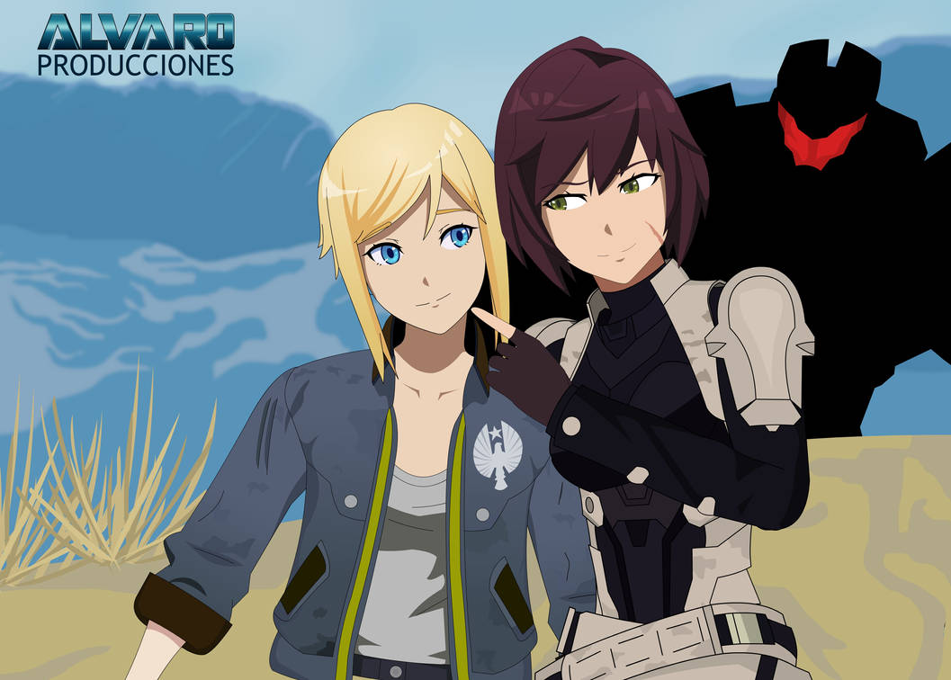 PACIFIC RIM THE BLACK Hayley and Mei by ALVAROPRODUCCION on DeviantArt