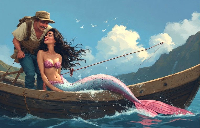 The Fisherman And The Mermaid 3 By Burgia On DeviantArt the-fisherman-and-the-mermaid-3-by-burgia-on-deviantart