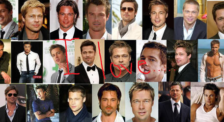 i love brad pitt!