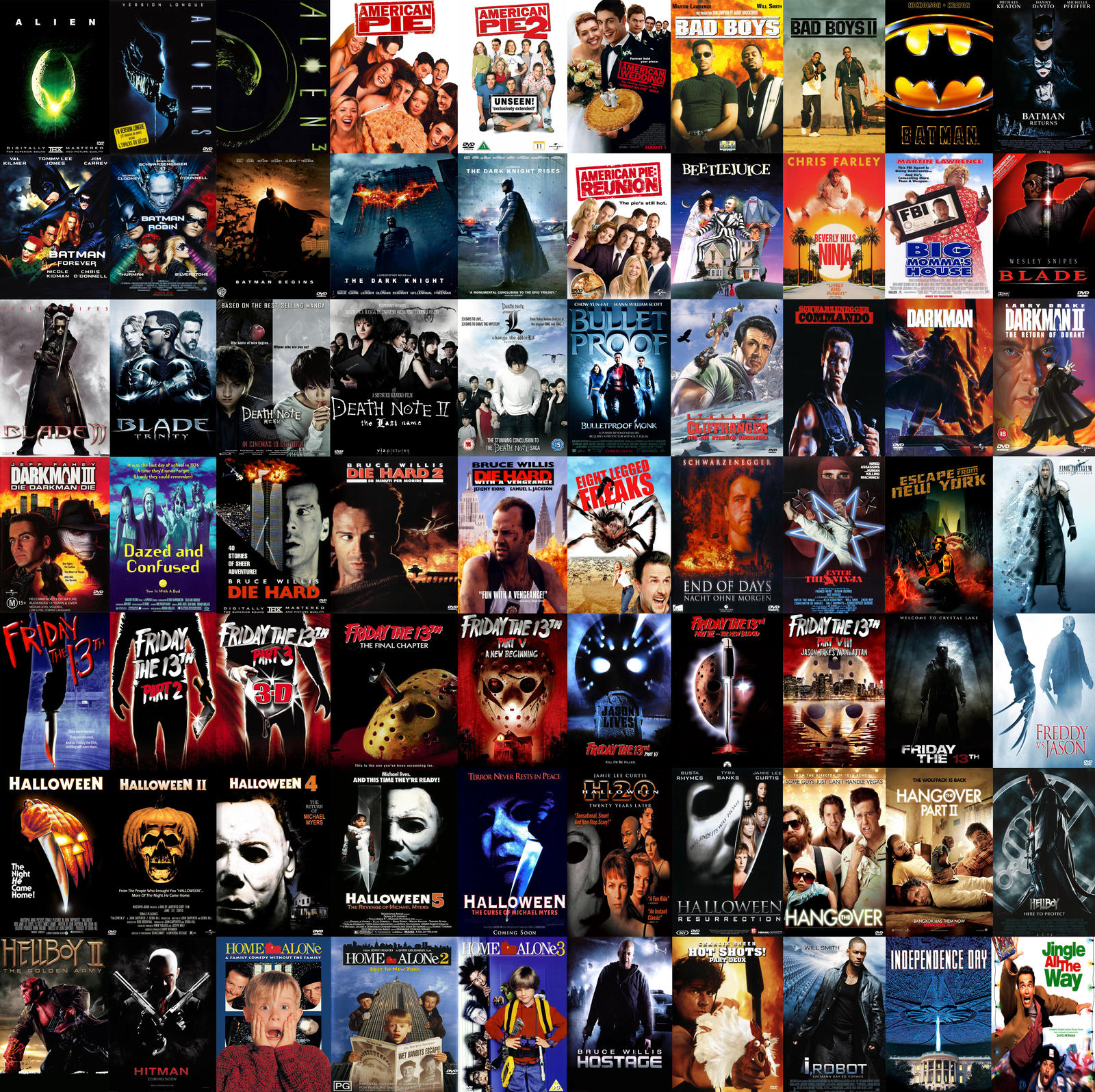 My movie list 1 by KyoFlameAshHylden on DeviantArt