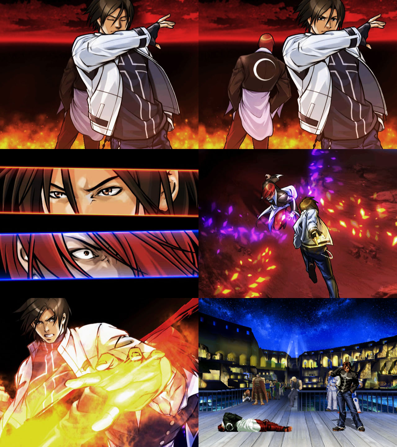 Iori Yagami VS Kyo Kusanagi by Fayeuh on DeviantArt