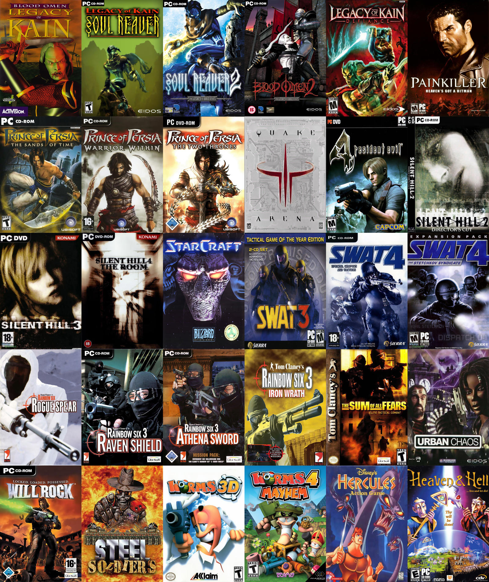 My PC games list part 2 by KyoFlameAshHylden on DeviantArt