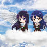 One winged angels - Reina Kousaka x Umi Sonoda