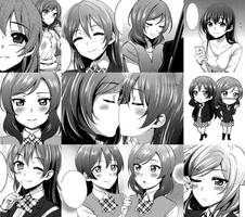 UmiMaki (Umi x Maki) - 2012 Manga Style