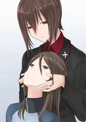 Maho Nishizumi x Mika 33 (MahoMika)