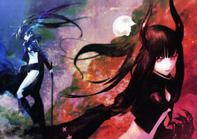 Black Rock Shooter x Black Gold Saw
