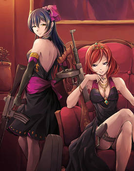 Umi Sonoda x Maki Nishikino 98 (UmiMaki)