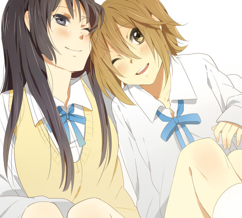Mio Slaps Ritsu Mio x Ritsu 7 by KyoFlameAshHylden on DeviantArt