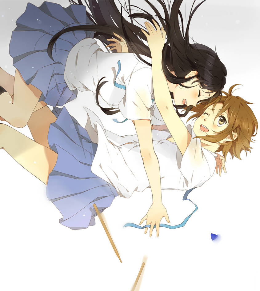 Mio Slaps Ritsu Mio x Ritsu 48 by KyoFlameAshHylden on DeviantArt