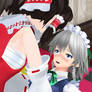 Reimu x Sakuya