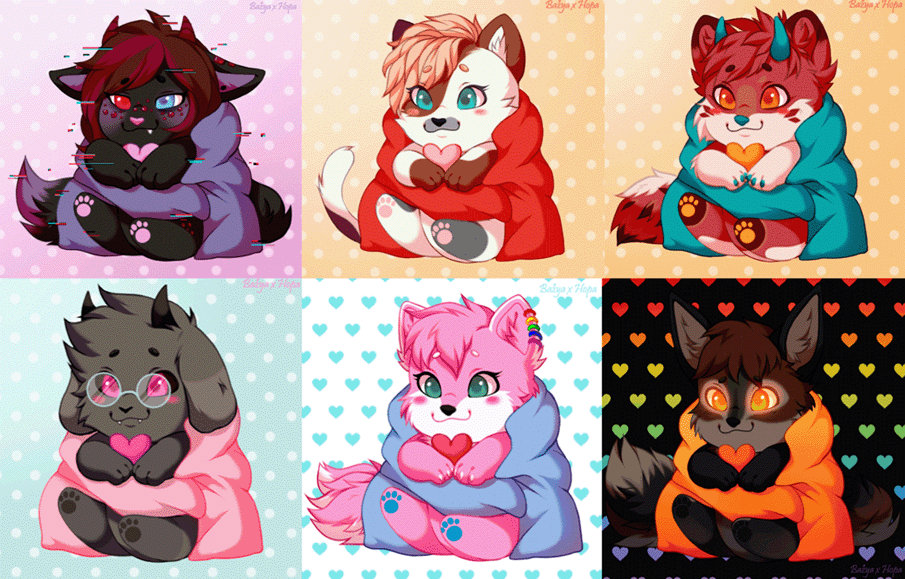 Flowborn Chibi FLUFFY CHIBI | COLLAB | ANIMATION by Baranorgi on DeviantArt
