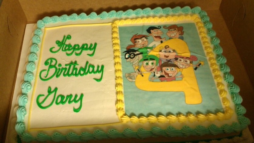 Fairly Odd Parents B-Day Cake by ALS123 on DeviantArt