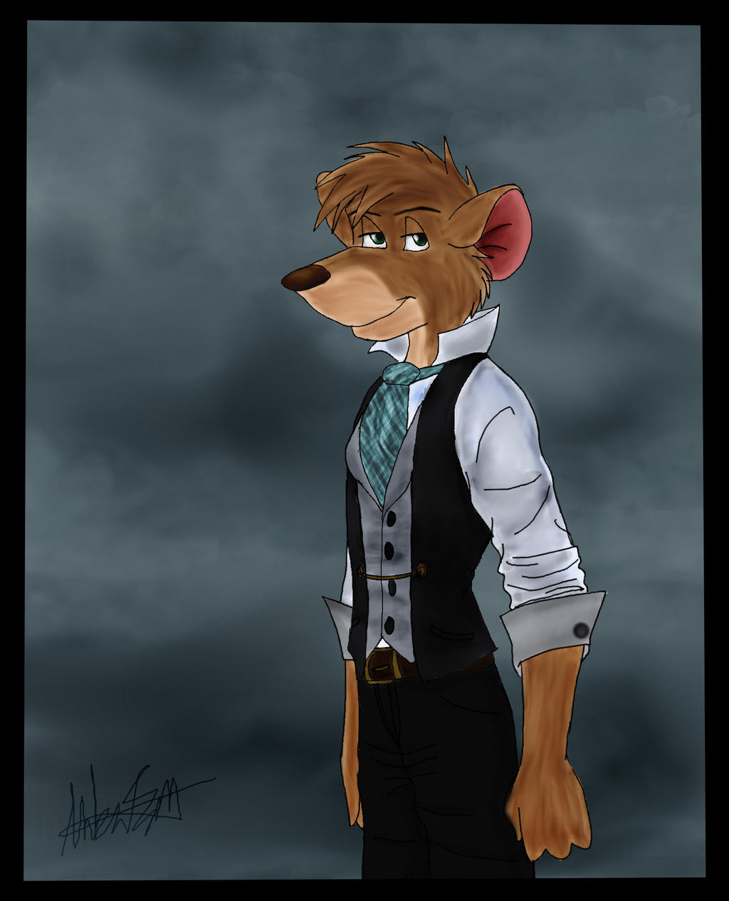 Dapper Black Rabbit Deviantart Dapper by ALS123 on DeviantArt