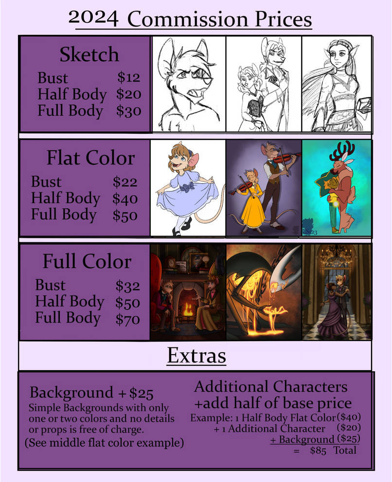 2024 Commission Price Sheet (OPEN!)