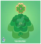 Kawaii Shamrock Cookie Cake by KawaiiUniverseStudio