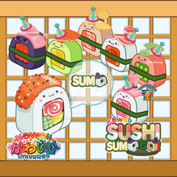@KawaiiUniverse - Sushi Sumo Live Stream Join us!