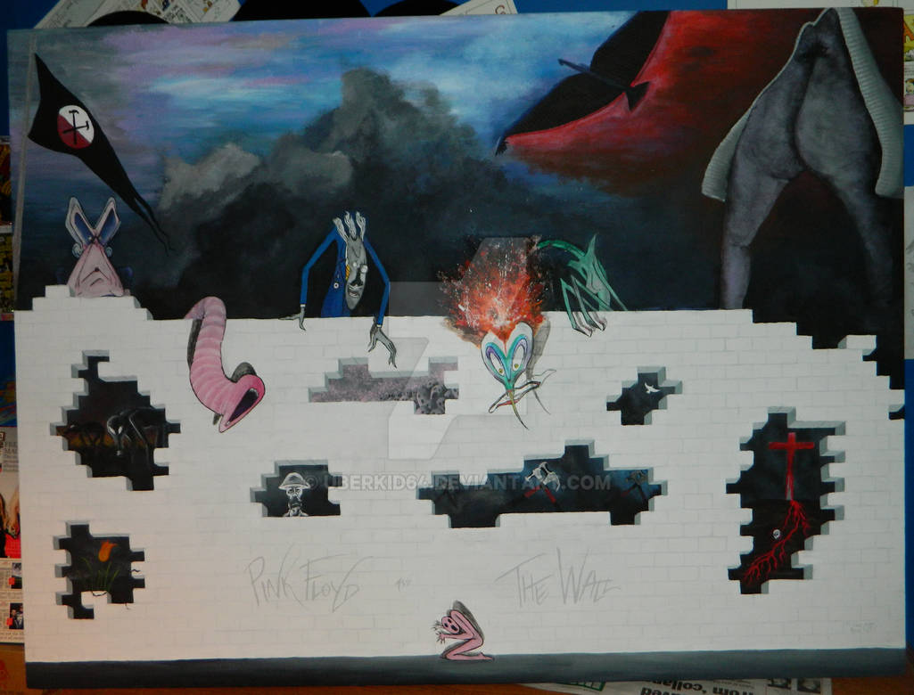 Pink Floyd- The Wall- Version 2 (Finished) by uberkid64 on DeviantArt