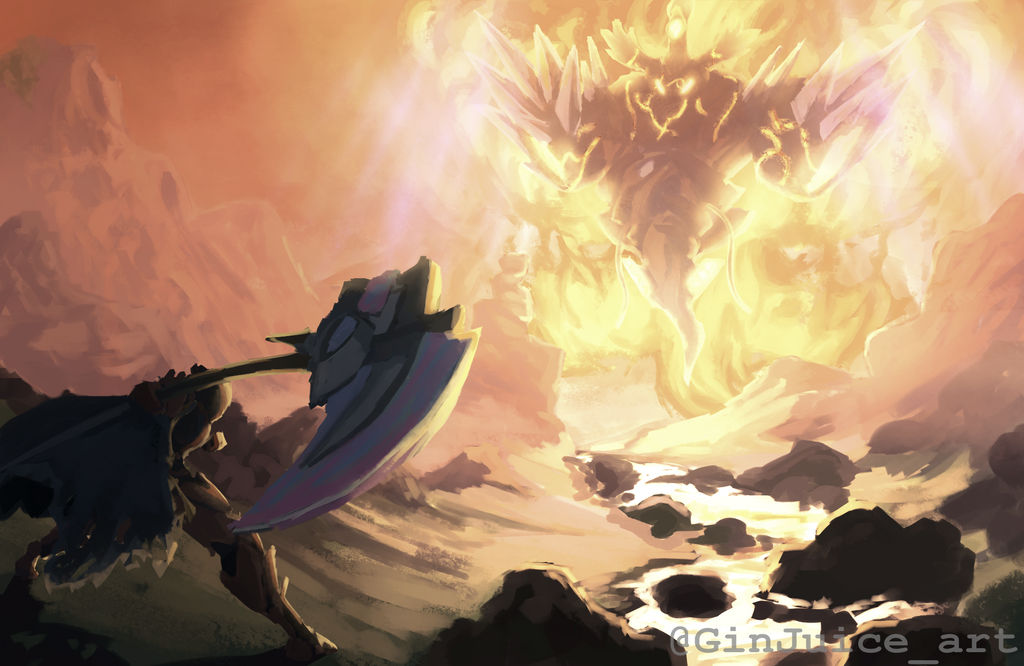 Providence, the profaned goddess by GinJuice on DeviantArt