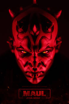 Darth Maul Movie Poster Concept