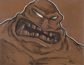 Lunchtime Sketch: Clayface