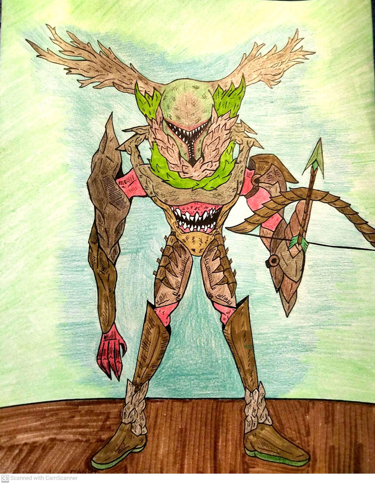 Tree archer power ranger monster villain by simon17carlucci on DeviantArt