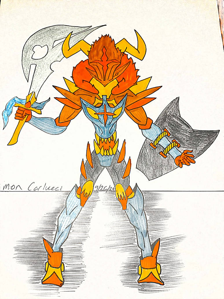 Power ranger monster of the day: Halloween Knight by simon17carlucci on ...