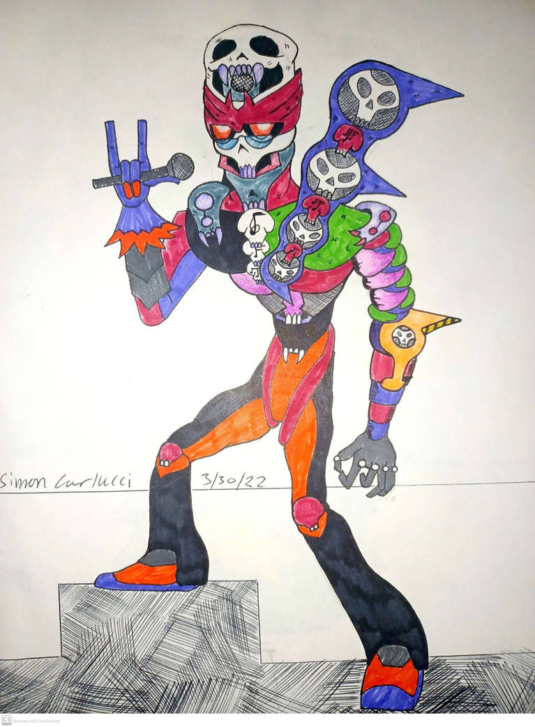 Power ranger monster of the day: Skull-Beat by simon17carlucci on ...