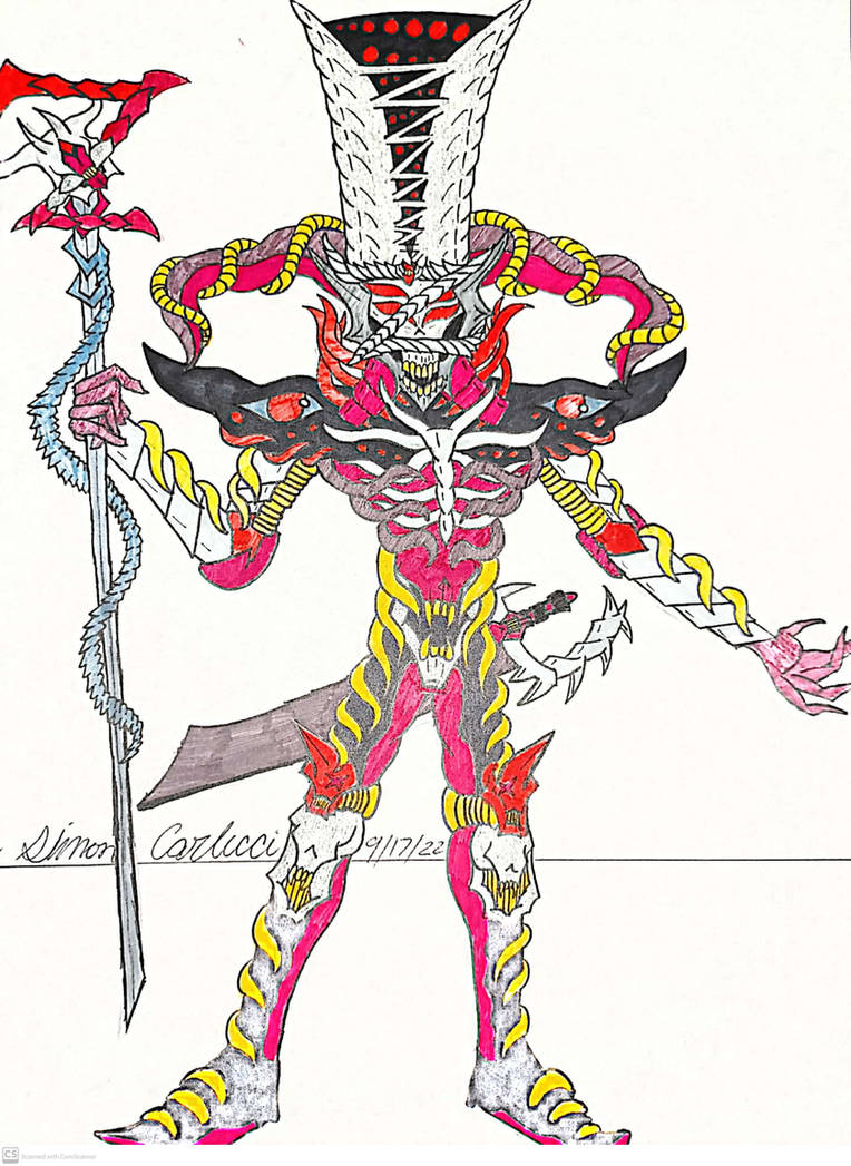 Power ranger villain boss: Emperor ZSkull-ghoul by simon17carlucci on ...