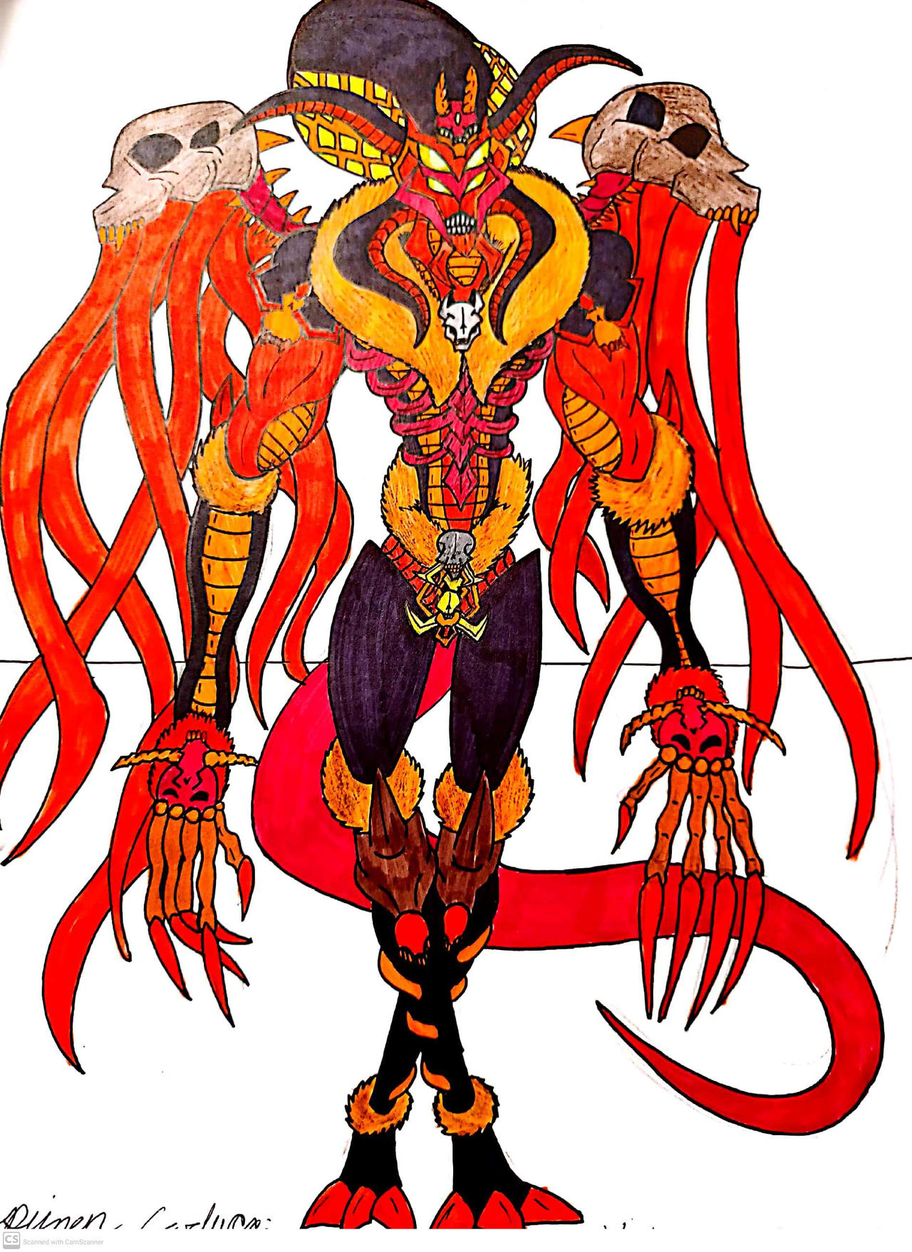 Power ranger villain boss: The Dark Master reborn by simon17carlucci on ...