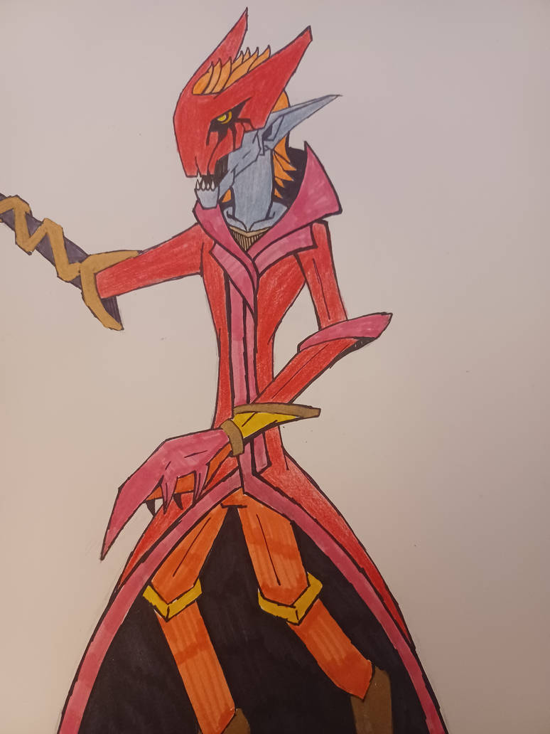 Power ranger monster of the day: Skullred by simon17carlucci on DeviantArt