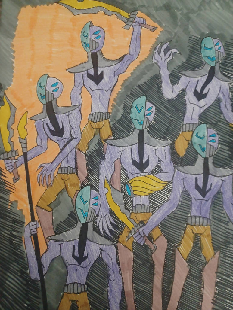 power ranger foot soldiers: Ghastlings by simon17carlucci on DeviantArt