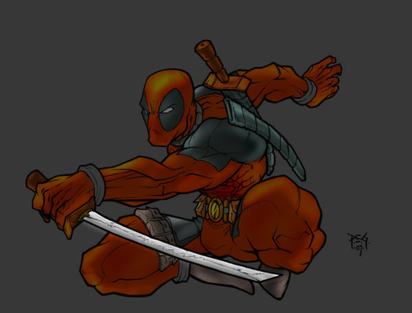 DeadPool Colored