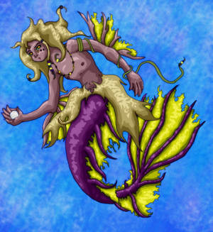 Merman from the ice reefs