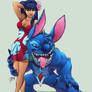 Lilo and Stitch grown up !!