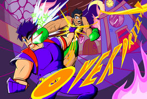 COMMISSION - For Majin123 - Jonathan vs Little Mac