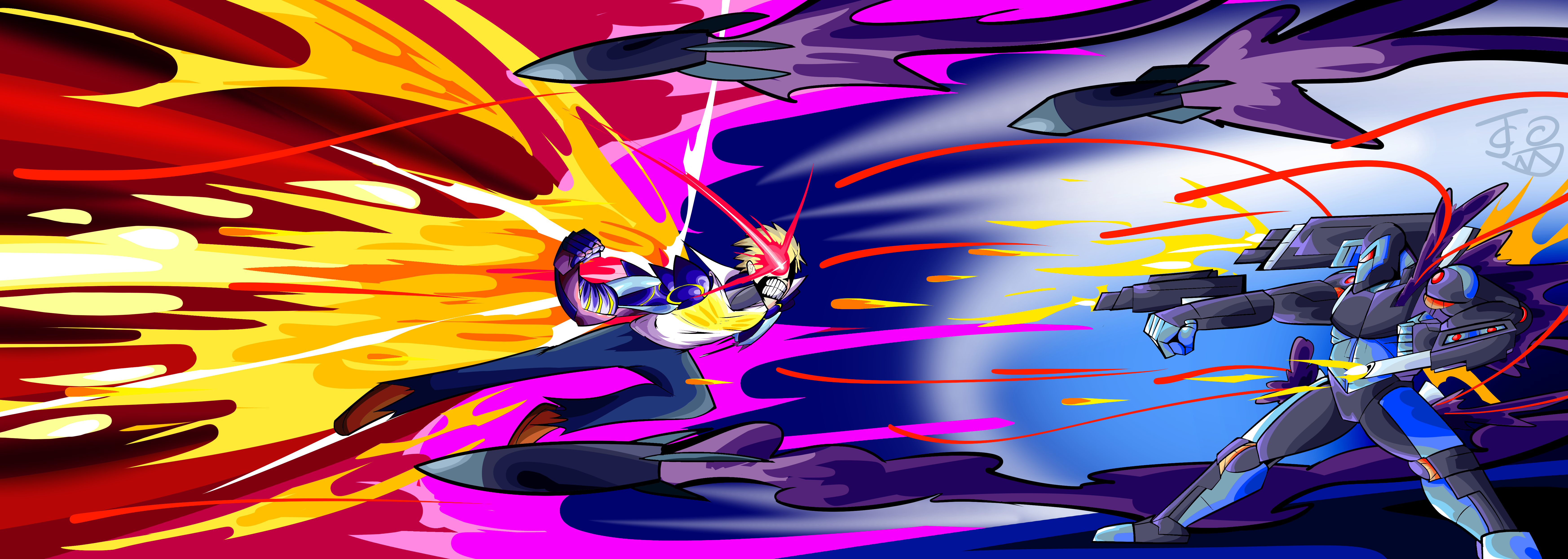 DEATH BATTLE FANART - Genos vs War Machine by Carbonated-Jem on DeviantArt