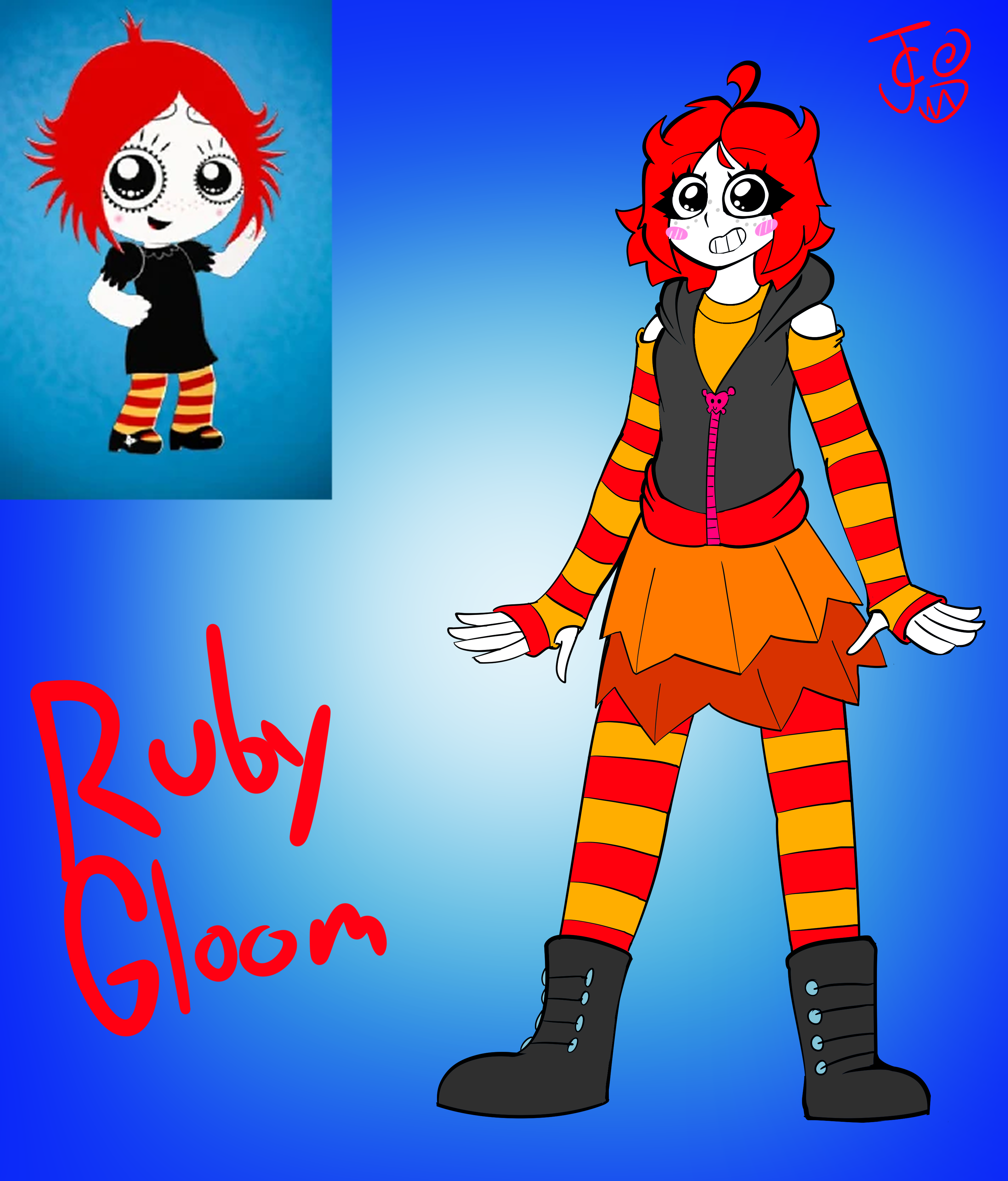 Ruby Croom Ruby Gloom Redesign by Carbonated-Jem on DeviantArt