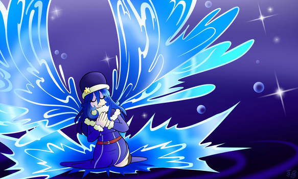 Juvia the lil water angel