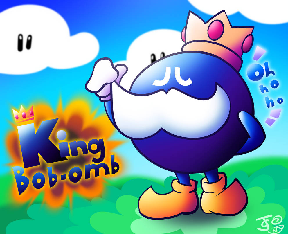 King Bob-omb by Carbonated-Jem on DeviantArt