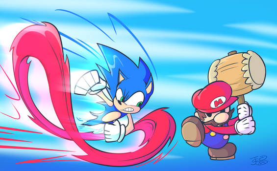 Sonic Fleetway Archie Crossover by sonicmechaomega999 on DeviantArt