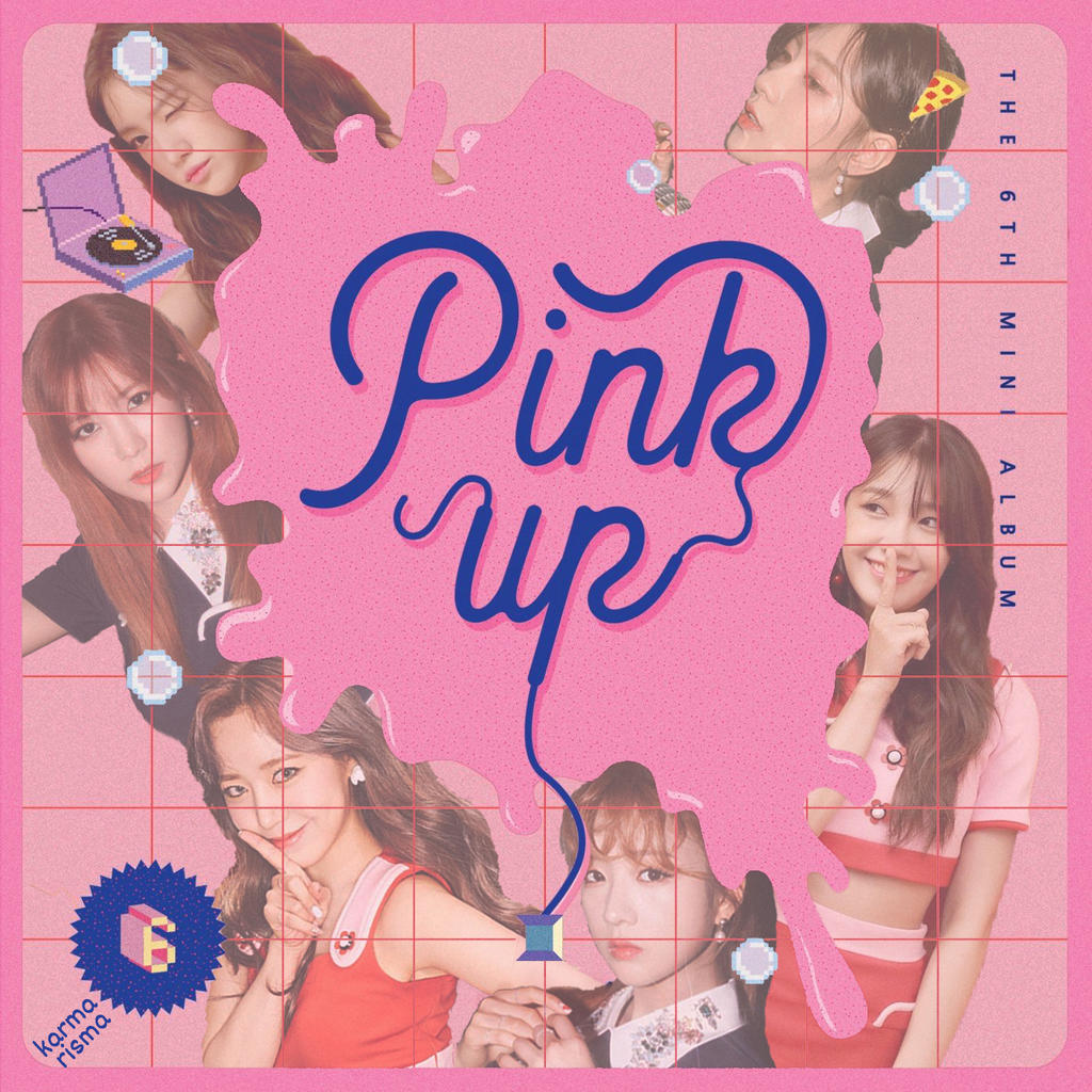 Apink Five Pink Up Album Cover By Lealbum On Deviantart