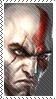 Kratos Vertical Stamp by mediodia91