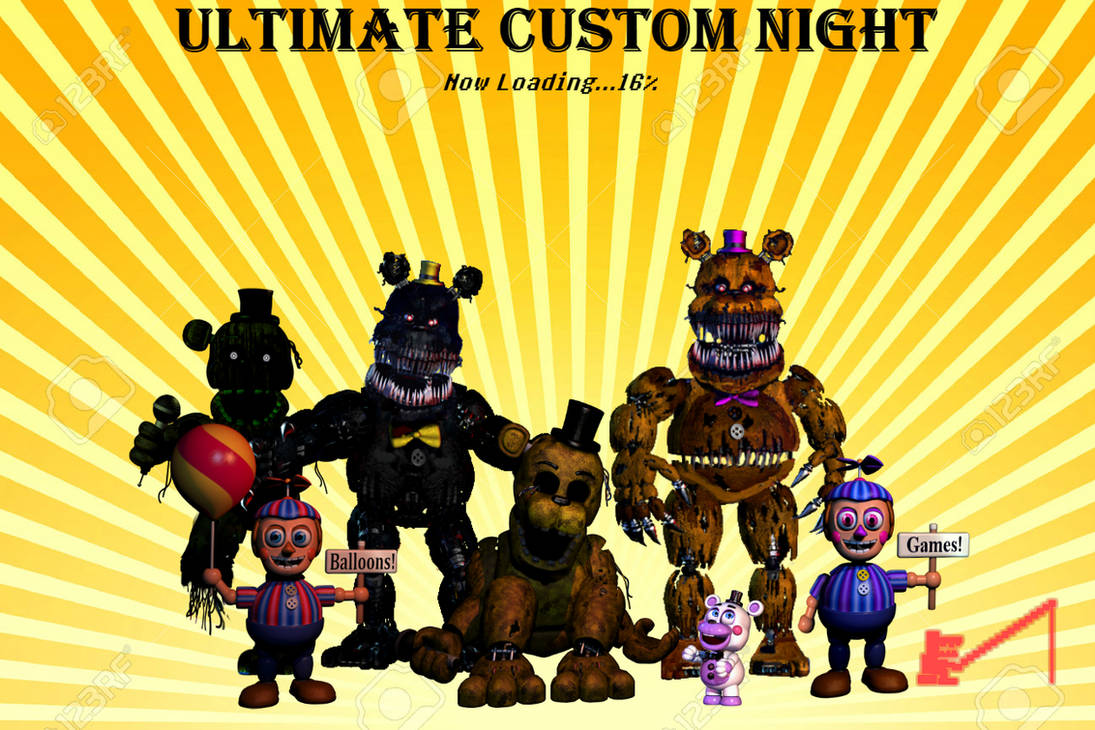 Ultimate Custom Night at 16% by The-GameBandit on DeviantArt