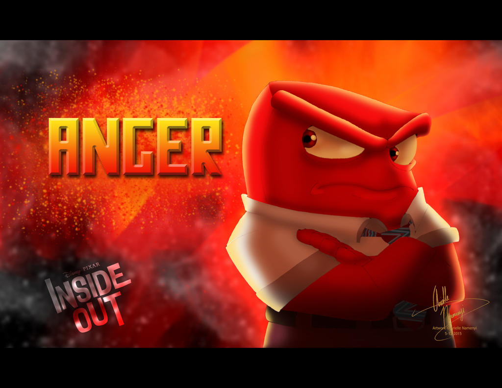 Inside Anger Exploding Inside Out-Anger by AN-ChristianComics on DeviantArt