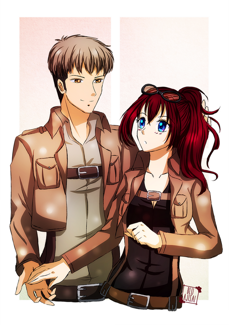 comm. || Fallon and Jean by BluAjisai on DeviantArt