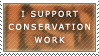 Support Conservation Stamp by iJemz