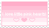 STAMP: Little Pink Hearts