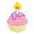 FREE AVATAR: Birthday Cupcake