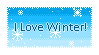 STAMP: I Love Winter by Crystal-Moore