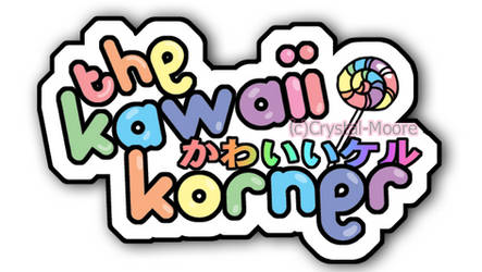 TheKawaiiKorner's New Logo by Crystal-Moore